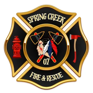 Spring Creek Volunteer Fire Department logo