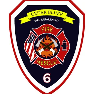 Cedar Bluff Fire Department logo
