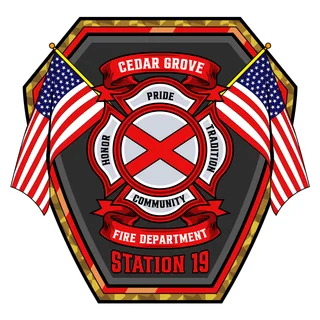 Cedar Grove Fire Department logo