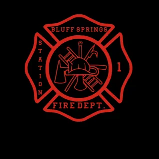 Bluff Springs Volunteer Fire Department logo