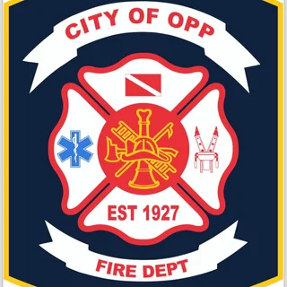 Opp Fire Department logo