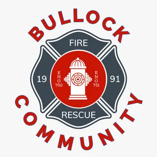 Bullock Community Volunteer Fire Department logo
