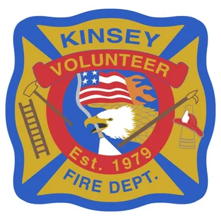 Kinsey Volunteer Fire Department logo