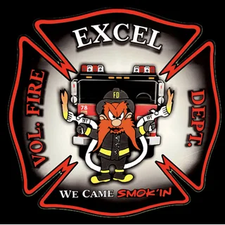 Excel Volunteer Fire Department logo