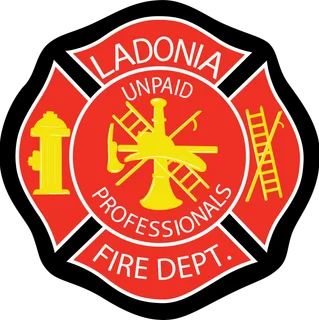 Ladonia Volunteer Fire Department logo