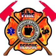 Northeast Lakeside Fire Department logo