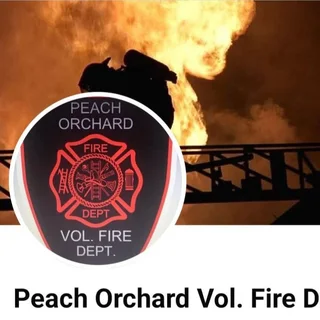 Peach Orchard Volunteer Fire Department logo