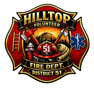 Hilltop Fire District #51 logo