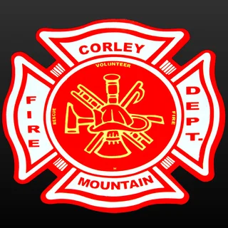 Corley-Mountain Rural Fire Department logo
