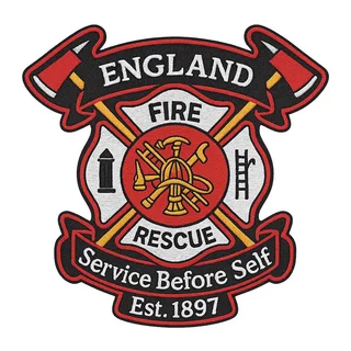 England Fire Department logo