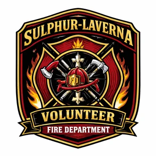 Sulphur - Laverna Volunteer Fire Department logo