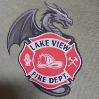 Lake View Fire Department logo