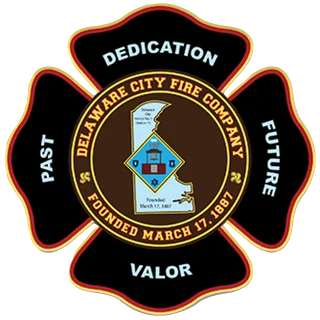 Delaware City Fire Company Station #15 logo
