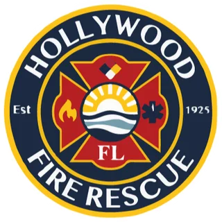 Hollywood Fire Rescue & Beach Safety Department logo