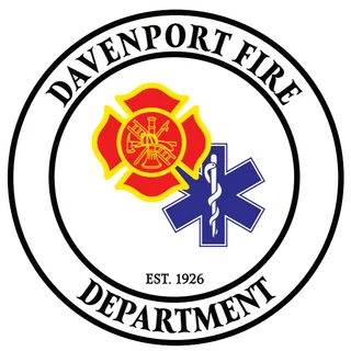 City Of Davenport Fire Department logo