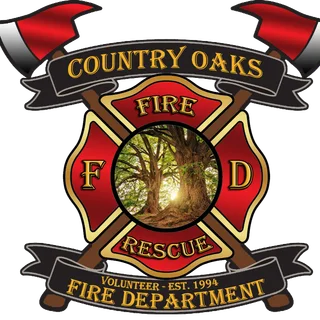Country Oaks Volunteer Fire Department logo