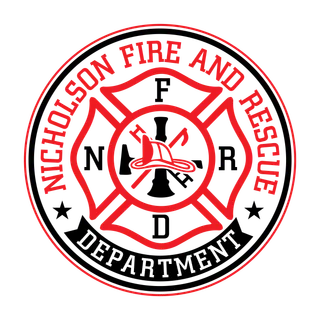Nicholson Fire And Rescue Department logo