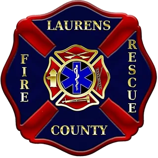Laurens County Fire Department logo