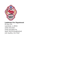 Lewistown Fire Protection District logo