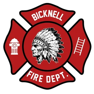 Bicknell Fire Department logo