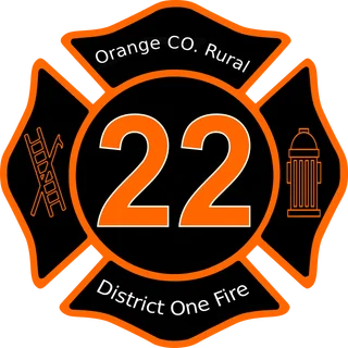 Orange County Rural VFD, District 1 logo