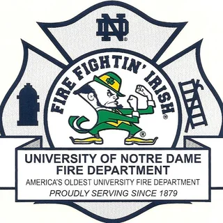 University Of Notre Dame Fire Department logo