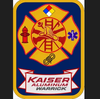 Kaiser Aluminum Warrick Fire Department logo