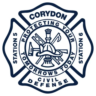 Corydon Civil Defense Fire & Rescue logo