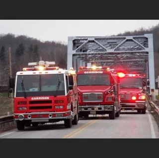 Garrison Volunteer Fire Department logo