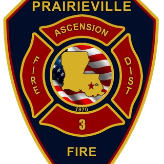 Ascension Parish Fire District 3 logo