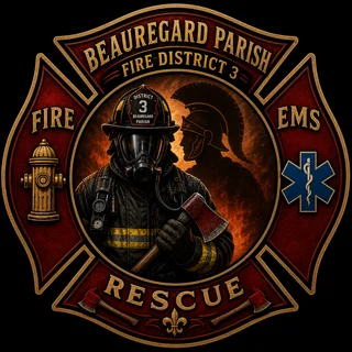 Beauregard Parish Fire District #3 logo