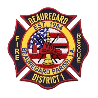 Beauregard Fire District #1 logo