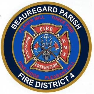 Beauregard Parish Fire District 4 logo