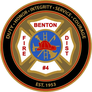 Benton Fire District #4, Fire Department logo