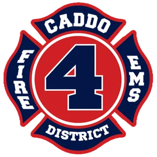 Caddo Parish Fire District # 4 logo