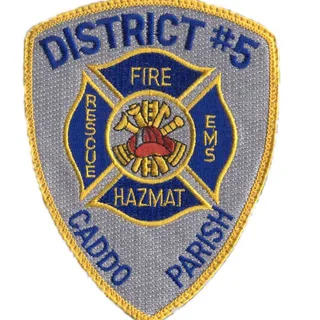 Caddo Parish Fire District #5 logo