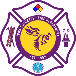 Iowa Fire Protection District #1, Ward 8, Calcasieu logo
