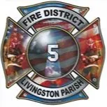 Livingston Parish Fire Protection District 5 logo