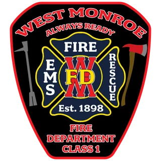 West Monroe Fire Department logo