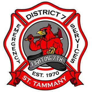St Tammany Fire Protection District #7 logo