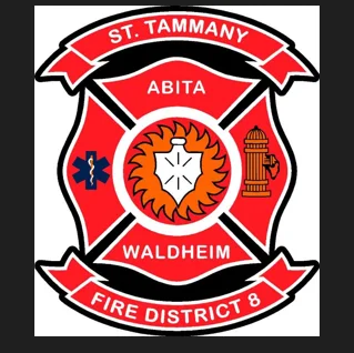 St. Tammany Fire Protection District #8 logo