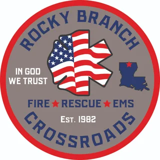 Rocky Branch-Crossroads Fire District logo