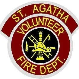 Saint Agatha Volunteer Fire Department logo