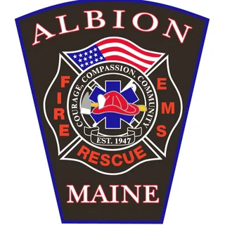 Albion Fire-Rescue logo