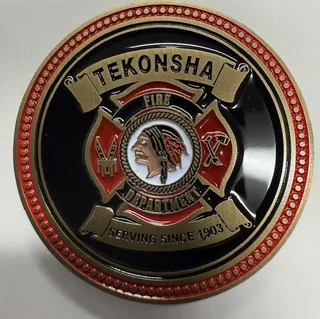 Tekonsha Fire Department logo