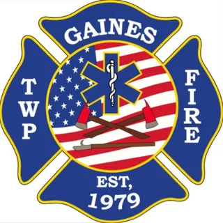 Gaines Township Fire Department logo