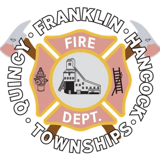 Quincy-Franklin-Hancock Townships Volunteer Fire Department logo