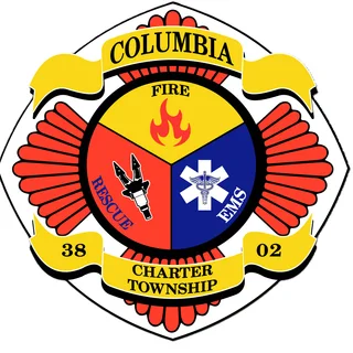 Columbia Charter Township Fire Department logo