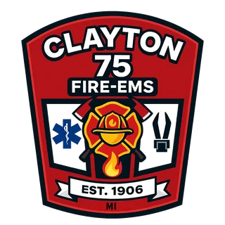 Clayton Fire Department logo