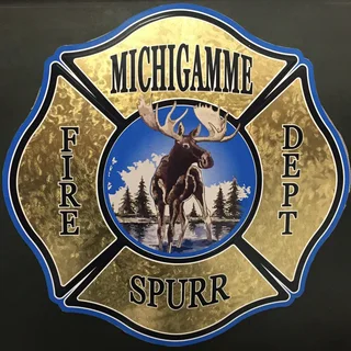 Michigamme-Spurr Volunteer Fire Department logo